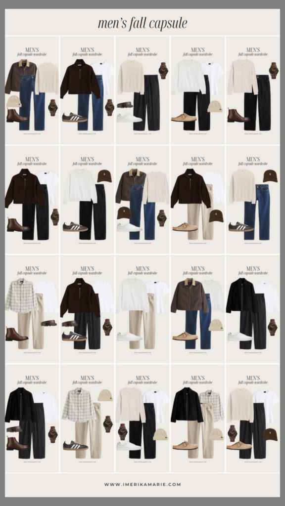 Пять оттенков бежевого в одном образе